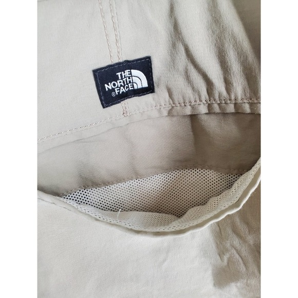 Vtg North Face TNF Shorts Mens 40x9 Beige Chino Khaki Camp Bike Hike Outdoor - Picture 7 of 12